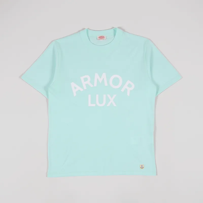 Armor Lux Heritage Logo T Shirt Eau