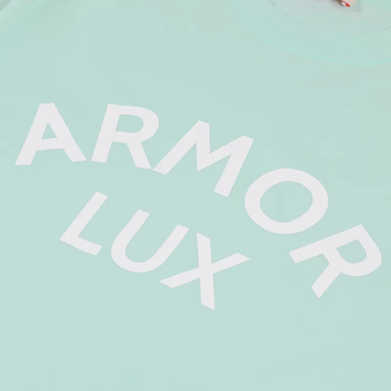 Armor Lux Heritage Logo T Shirt Eau-3