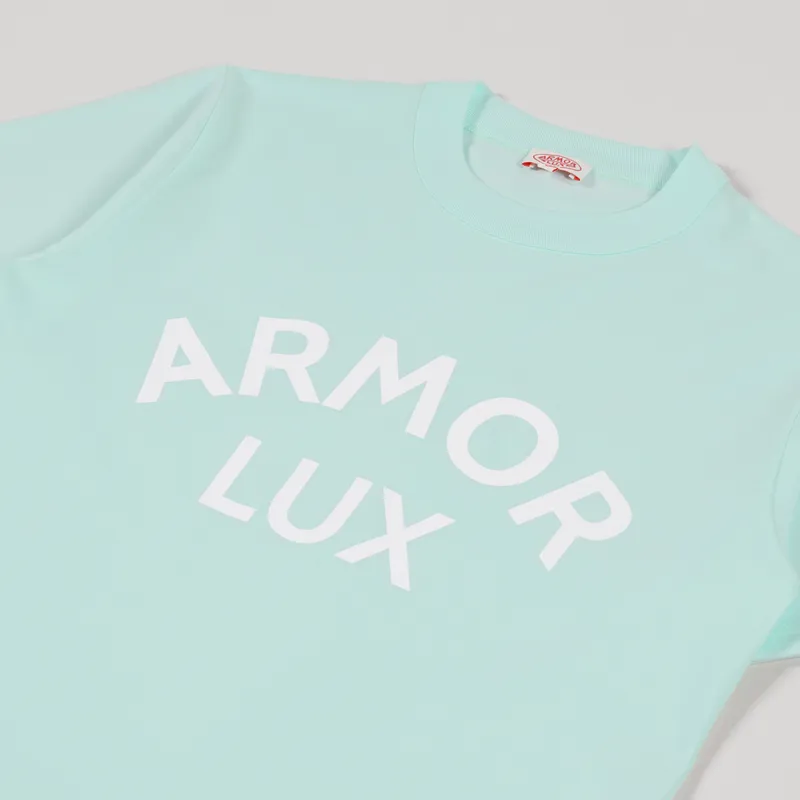 Armor Lux Heritage Logo T Shirt Eau-1