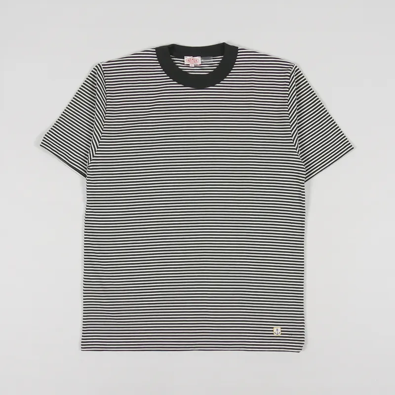 Armor Lux Heritage Stripe T Shirt Sherwood Nature