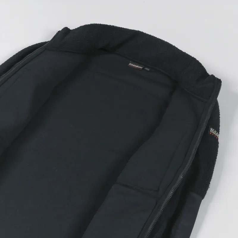Napapijri Step Full Zip Fleece Black-4