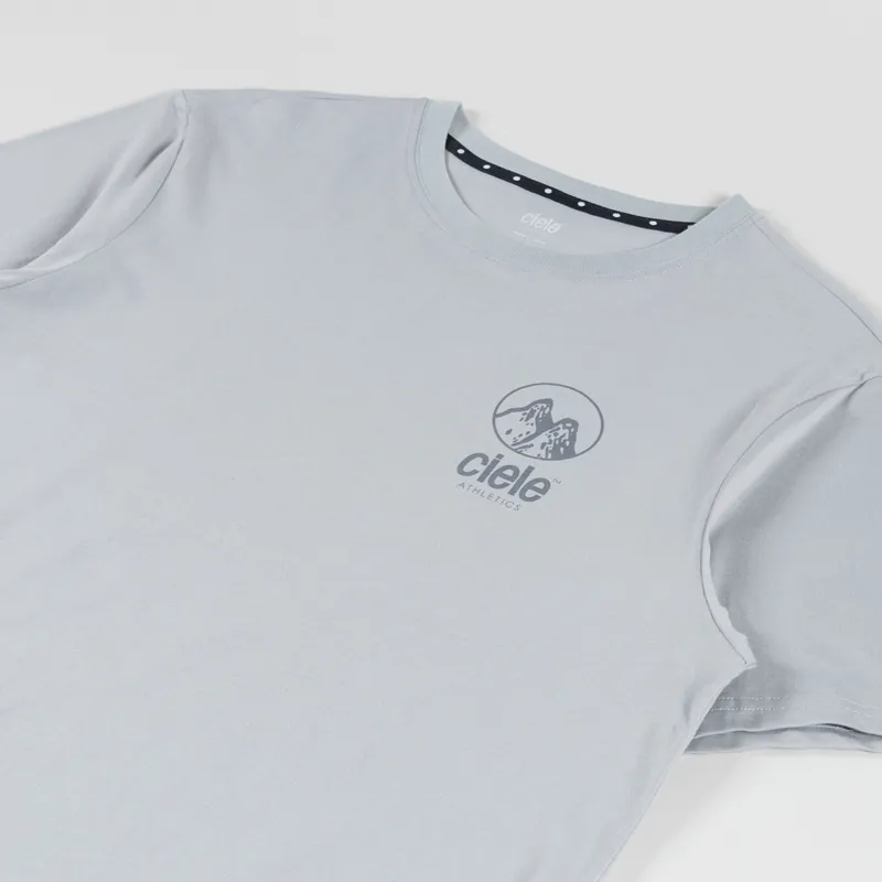 Ciele U-ORTShirt Run Mountains T Shirt Quarry-3