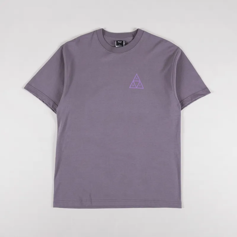 Huf Set Triple Triangle T Shirt Light Plum-1