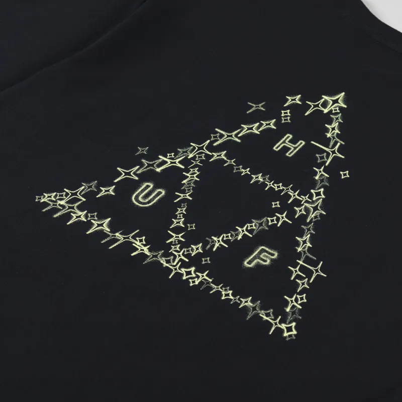Huf Gleam T Shirt Black-4