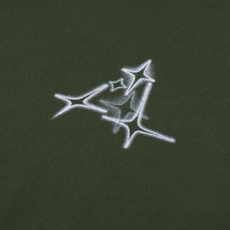 Huf Gleam T Shirt Hunter Green-5