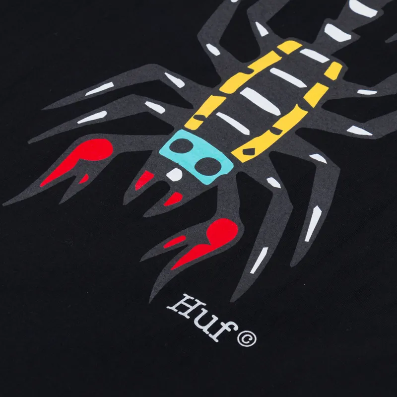 Huf Bledsoe T Shirt Black-4