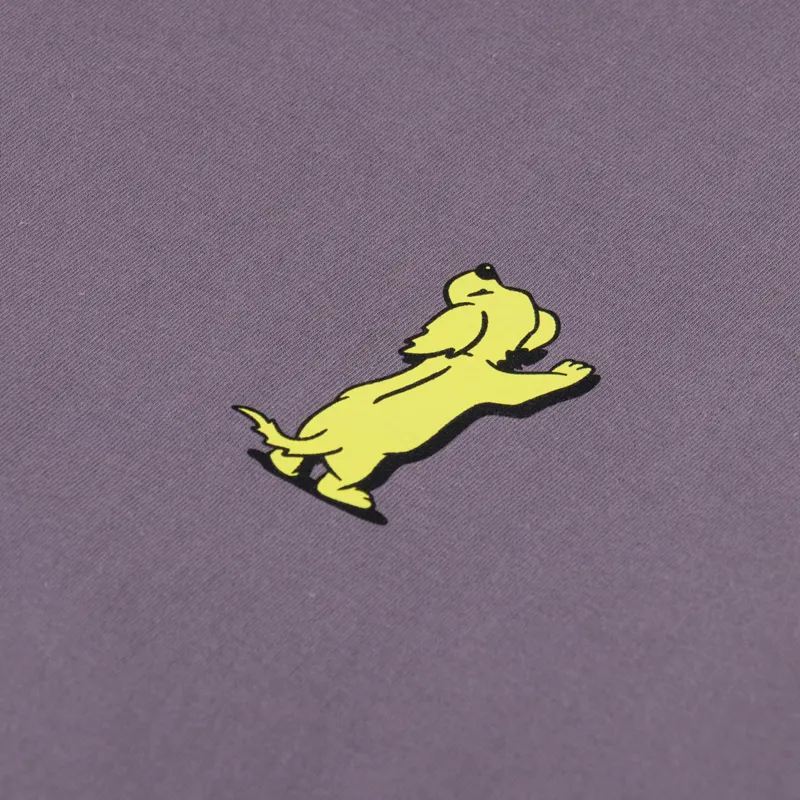 Huf Dog Sense T Shirt Light Plum-5
