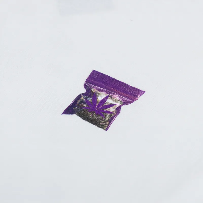 Huf Dank T Shirt White-5