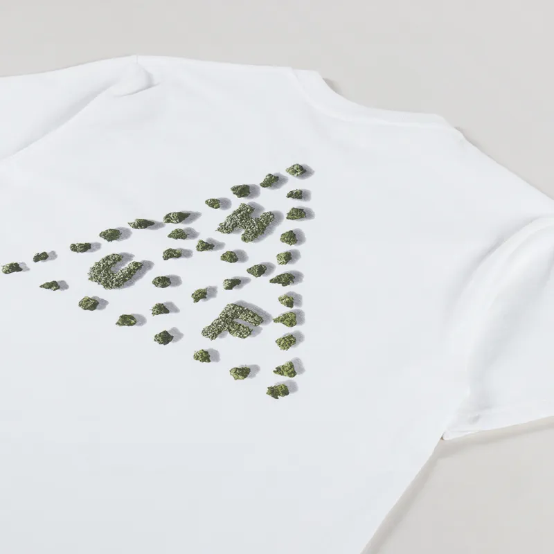 Huf Dank T Shirt White-2