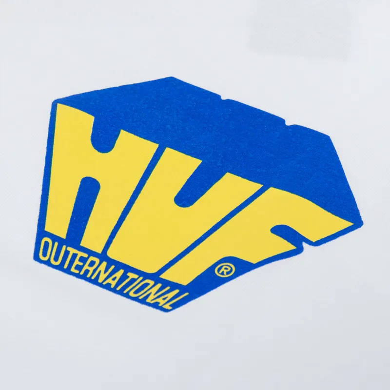 Huf Big Block T Shirt White-2