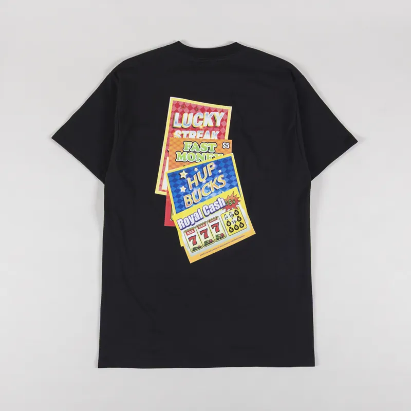 Huf Lucky T Shirt Black