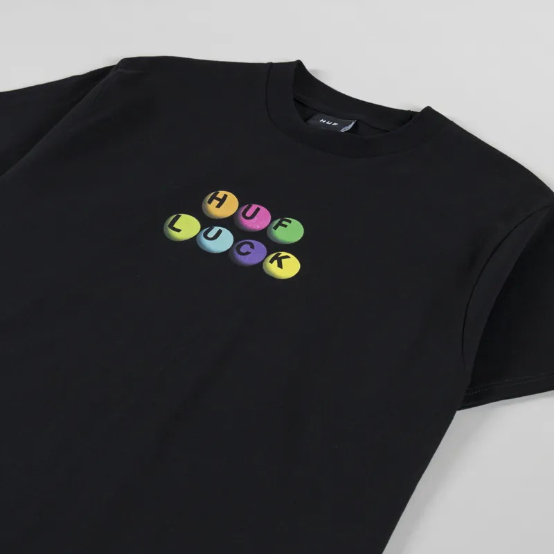 Huf Lucky T Shirt Black-3
