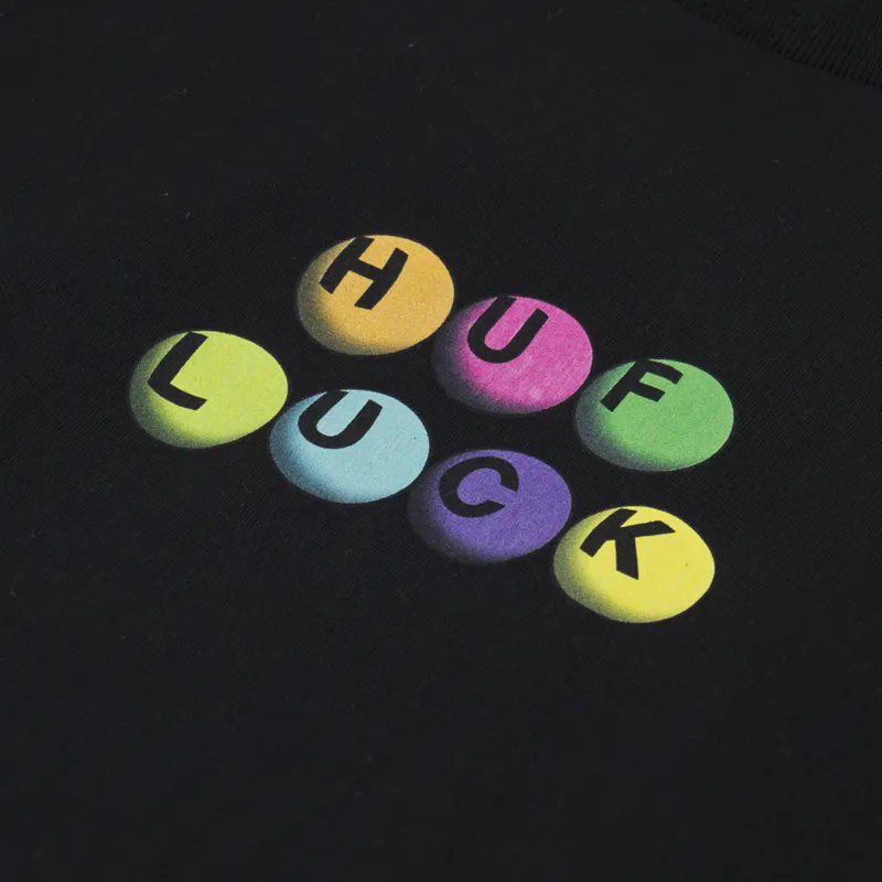 Huf Lucky T Shirt Black-5