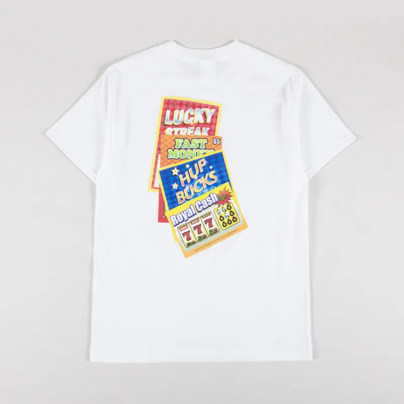 Huf Lucky T Shirt White