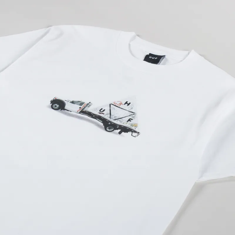 Huf High Clearance T Shirt White-1