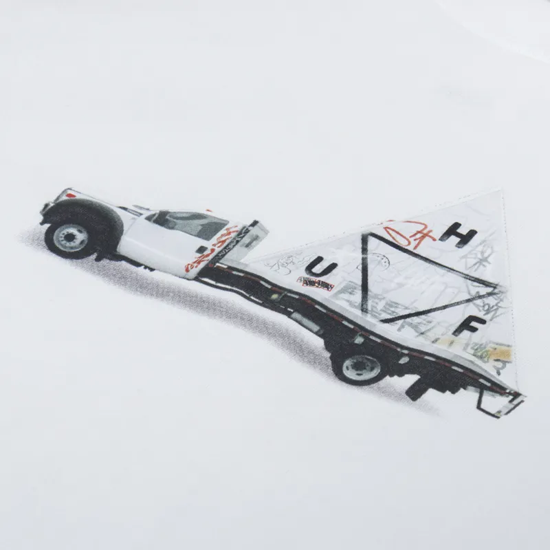 Huf High Clearance T Shirt White-2