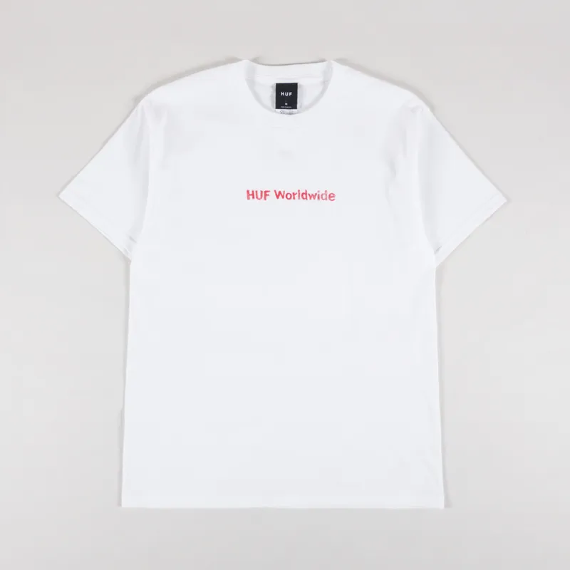 Huf Merida T Shirt White-1