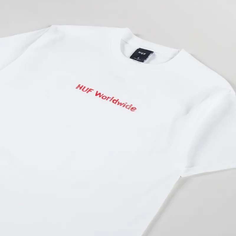 Huf Merida T Shirt White-3