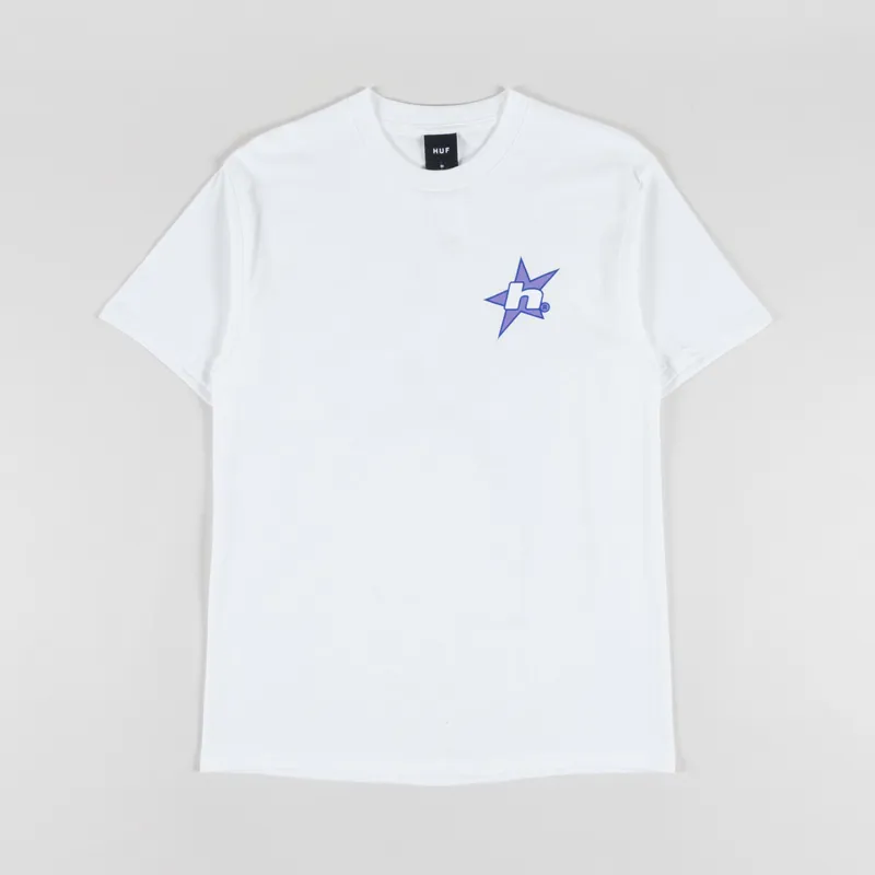 Huf Ice Star T Shirt White-1