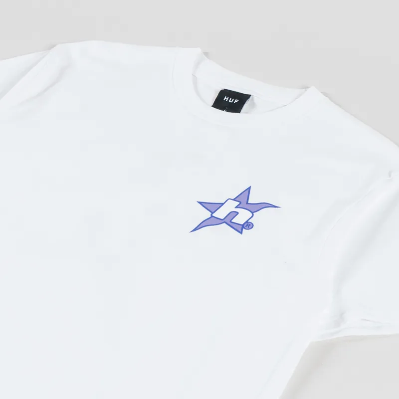 Huf Ice Star T Shirt White-3