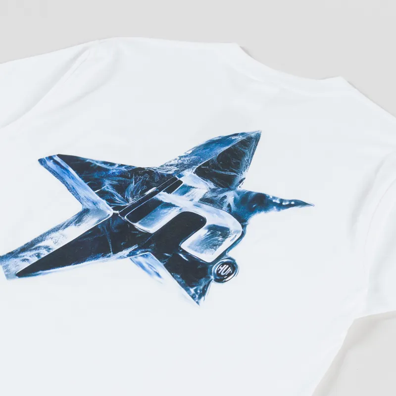 Huf Ice Star T Shirt White-2