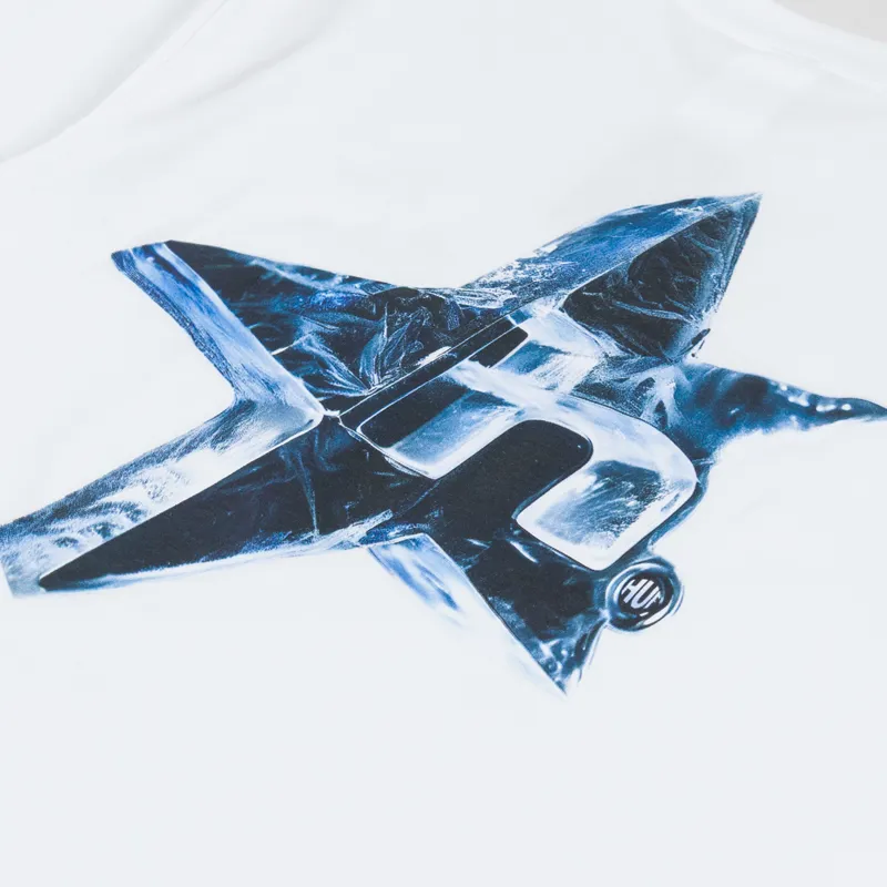 Huf Ice Star T Shirt White-4