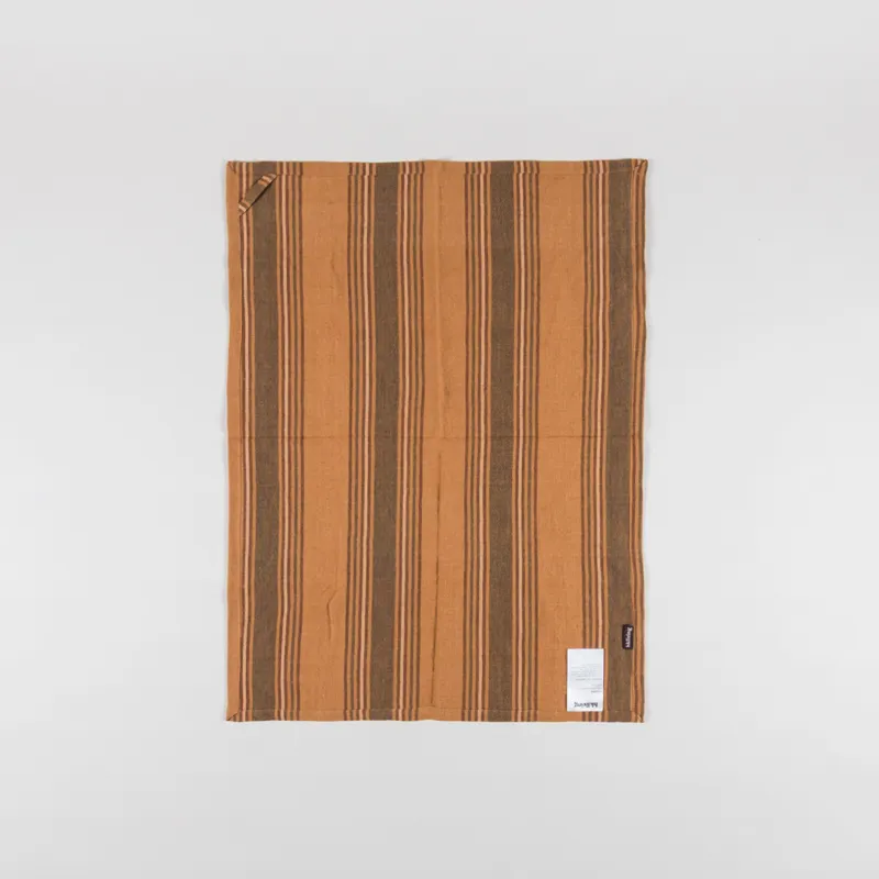 HKLIVING Vida Check Tea Towel Amber Grey-1