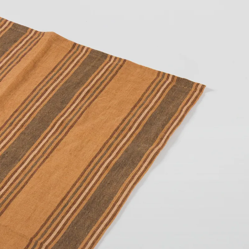 HKLIVING Vida Check Tea Towel Amber Grey-2