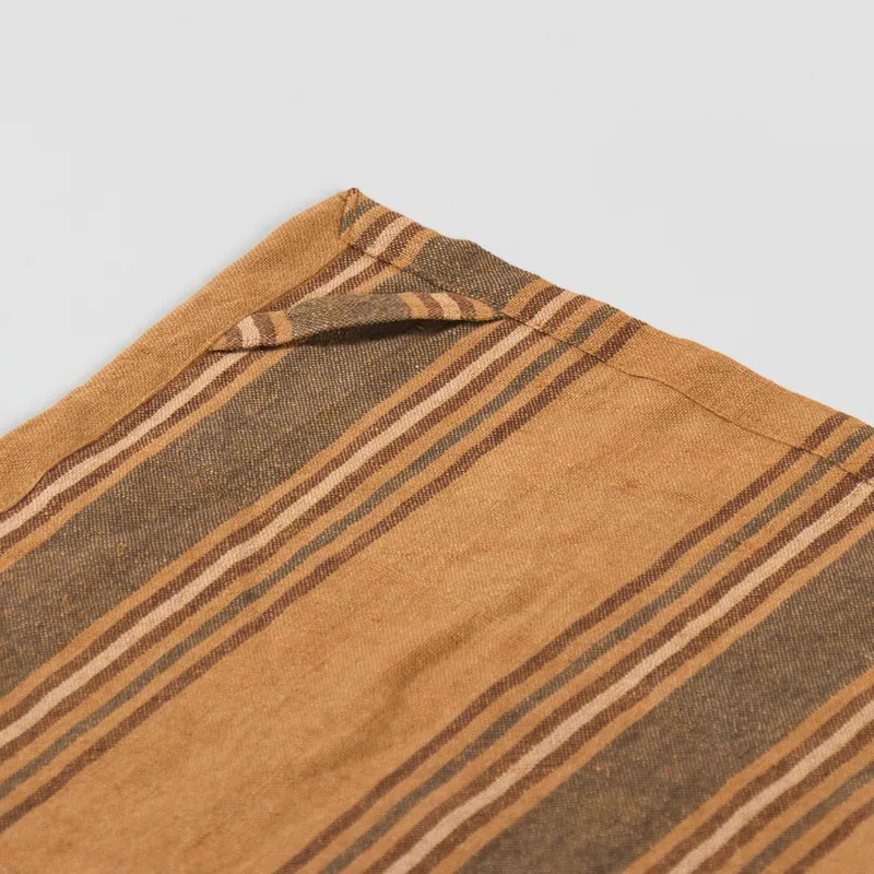 HKLIVING Vida Check Tea Towel Amber Grey-4