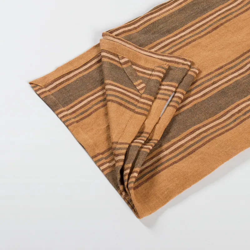 HKLIVING Vida Check Tea Towel Amber Grey-3