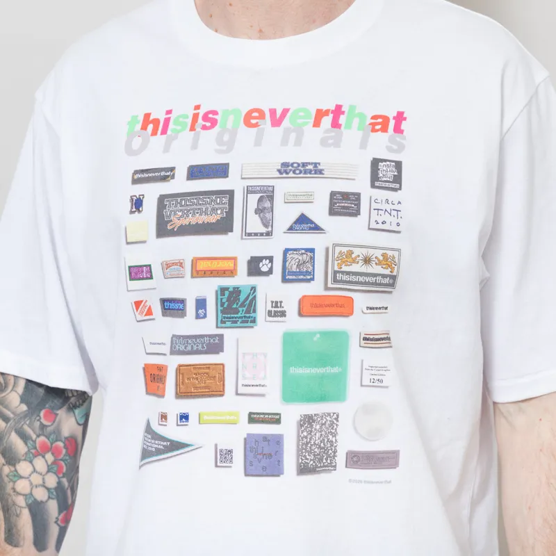 thisisneverthat Labels T Shirt White-4