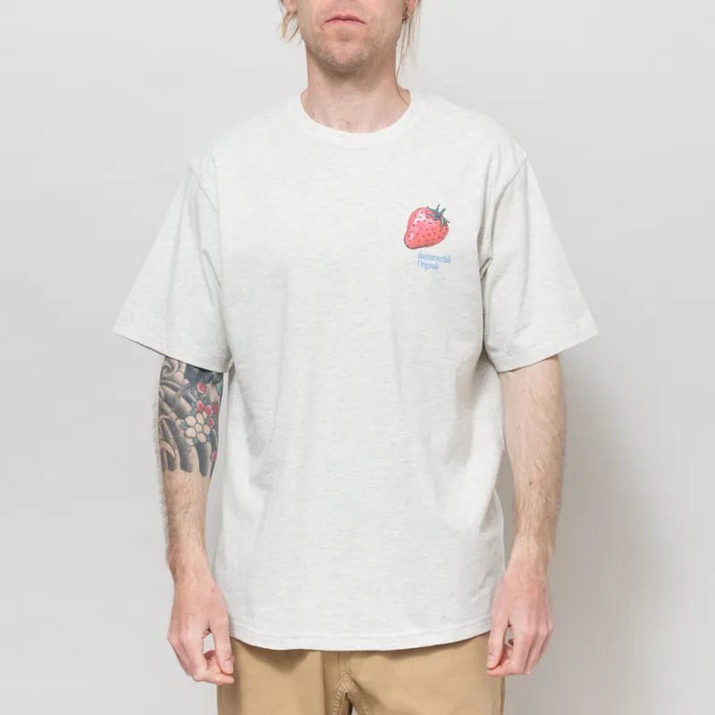 thisisneverthat Strawberry T Shirt Oatmeal-2