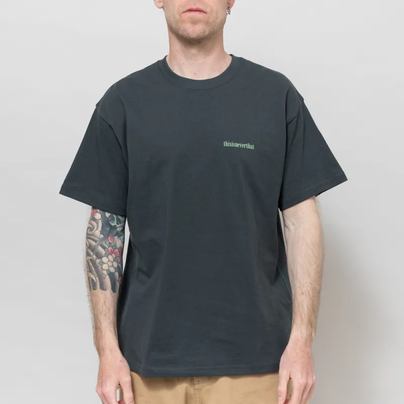 thisisneverthat Giraffe T Shirt Deep Forest-2