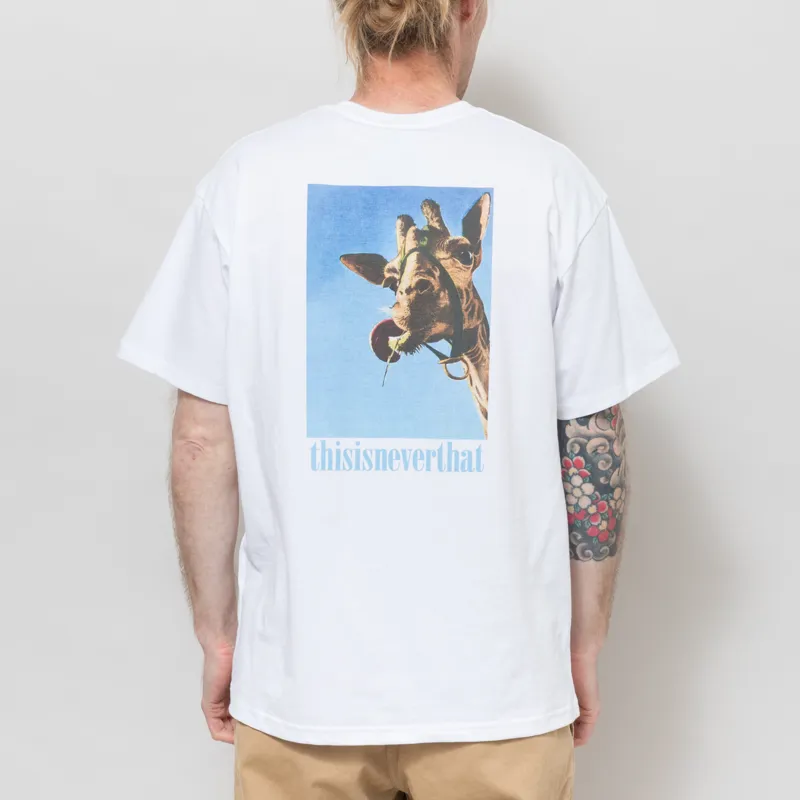 thisisneverthat Giraffe T Shirt White