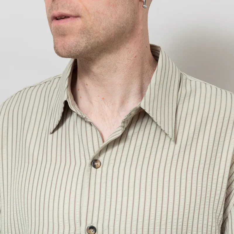 CANDICE Taverna Short Sleeve Shirt Green-3