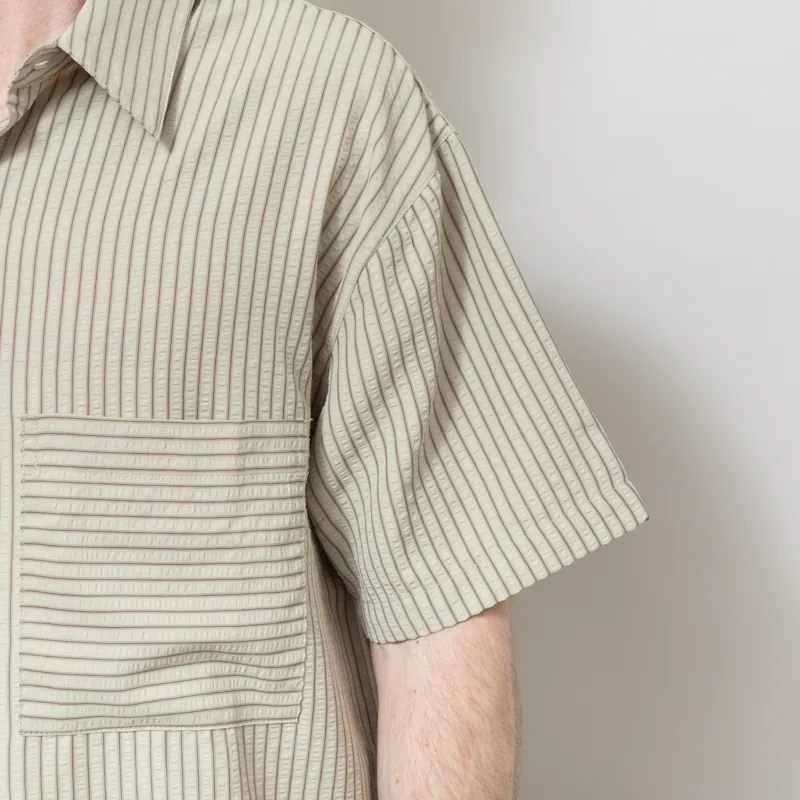 CANDICE Taverna Short Sleeve Shirt Green-4