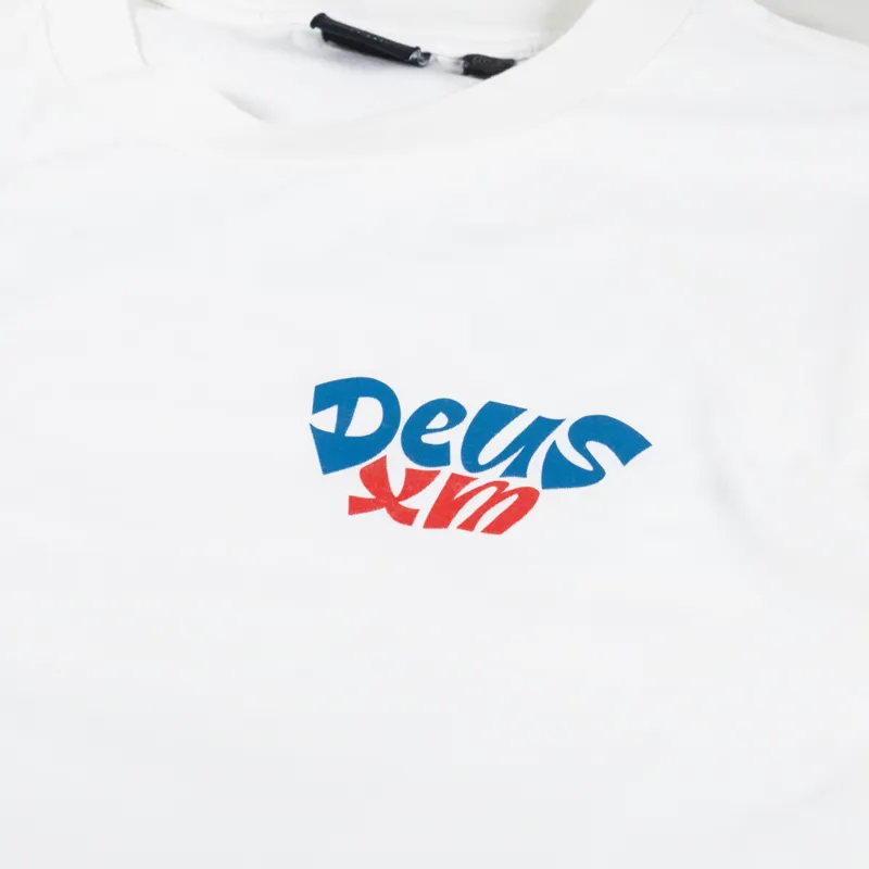 Deus Ex Machina Tables T Shirt Vintage White-3