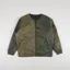 Taion x Beams Lights Reversible MA1 Inner Down Jacket Olive