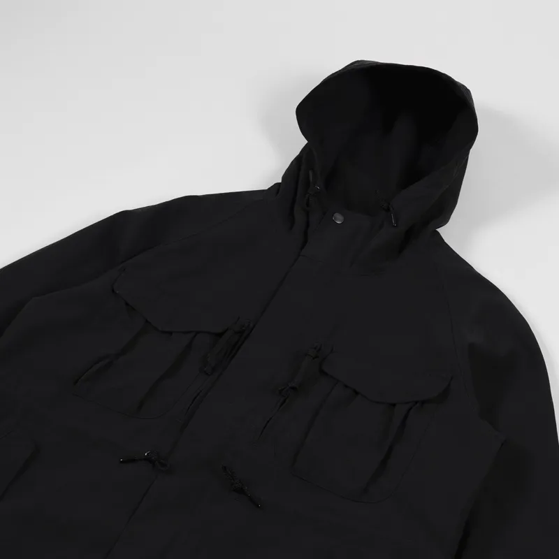 Snow Peak Takibi Hooded Jacket Black-3