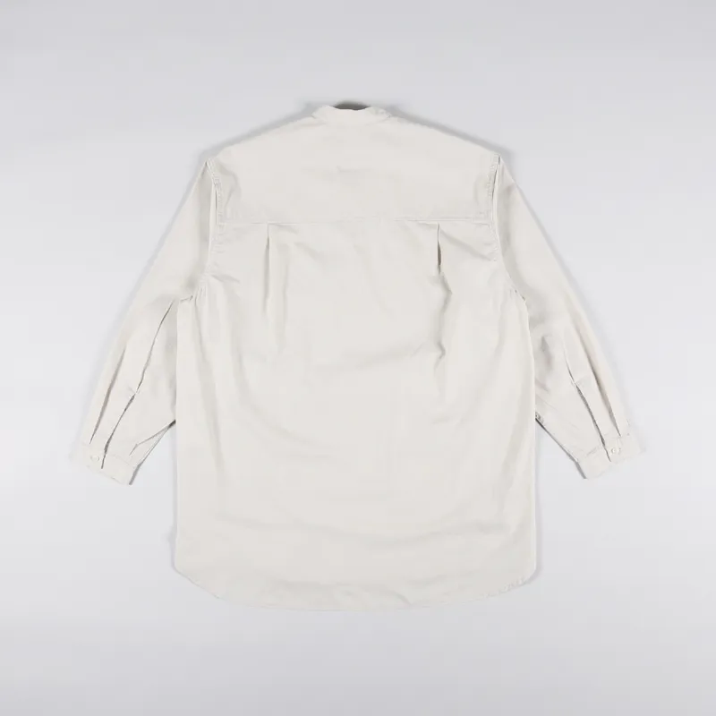 Snow Peak Womens Takibi Light Ripstop Pullover Ecru-1