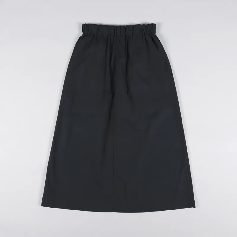 Snow Peak Womens Light Ripstop Takibi Skirt Black