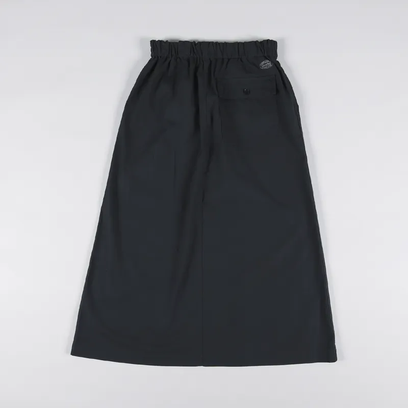 Snow Peak Womens Light Ripstop Takibi Skirt Black-1