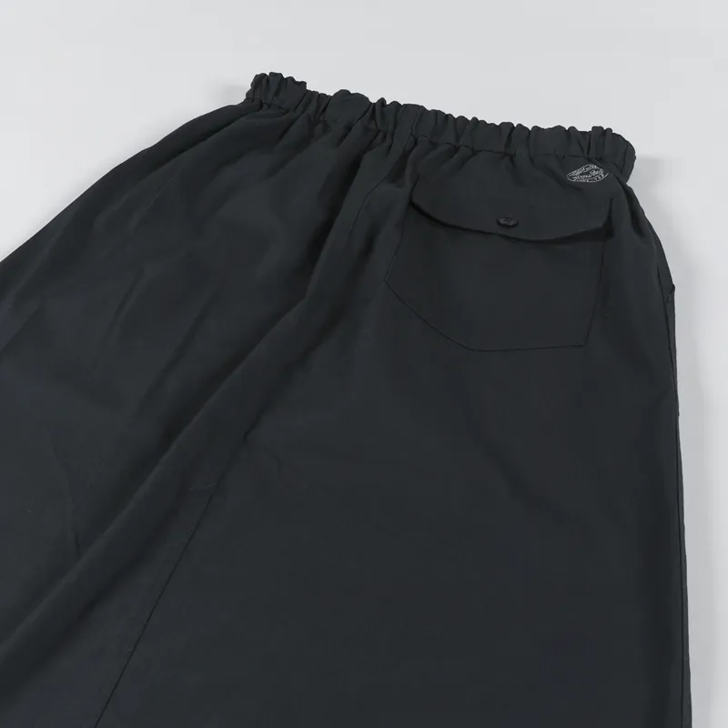 Snow Peak Womens Light Ripstop Takibi Skirt Black-3
