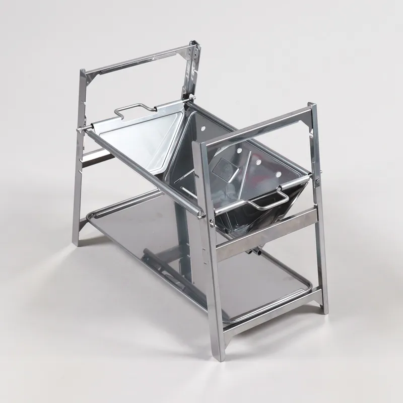 Snow Peak Takibi Solo Pack And Carry Fireplace-4