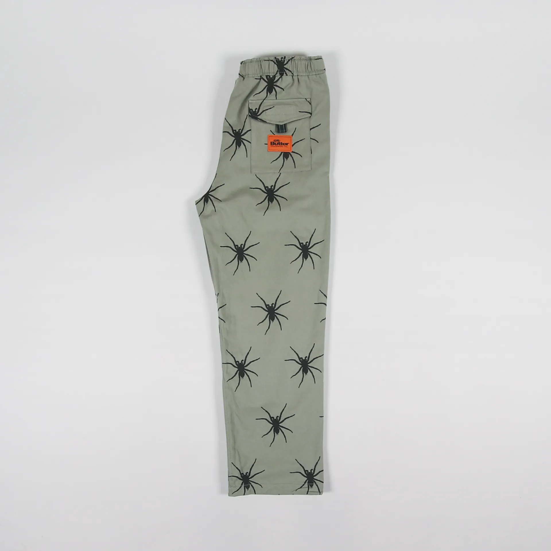 Butter Goods Skateboarding Tarantula Pants Army Green Trousers