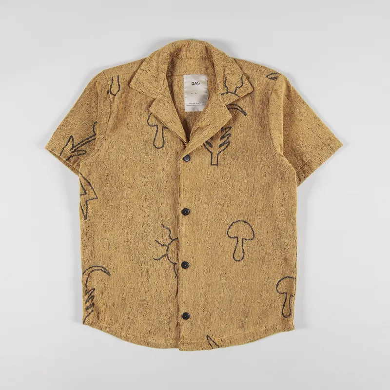 Oas Tattoo Cuba Terry Shirt Orange