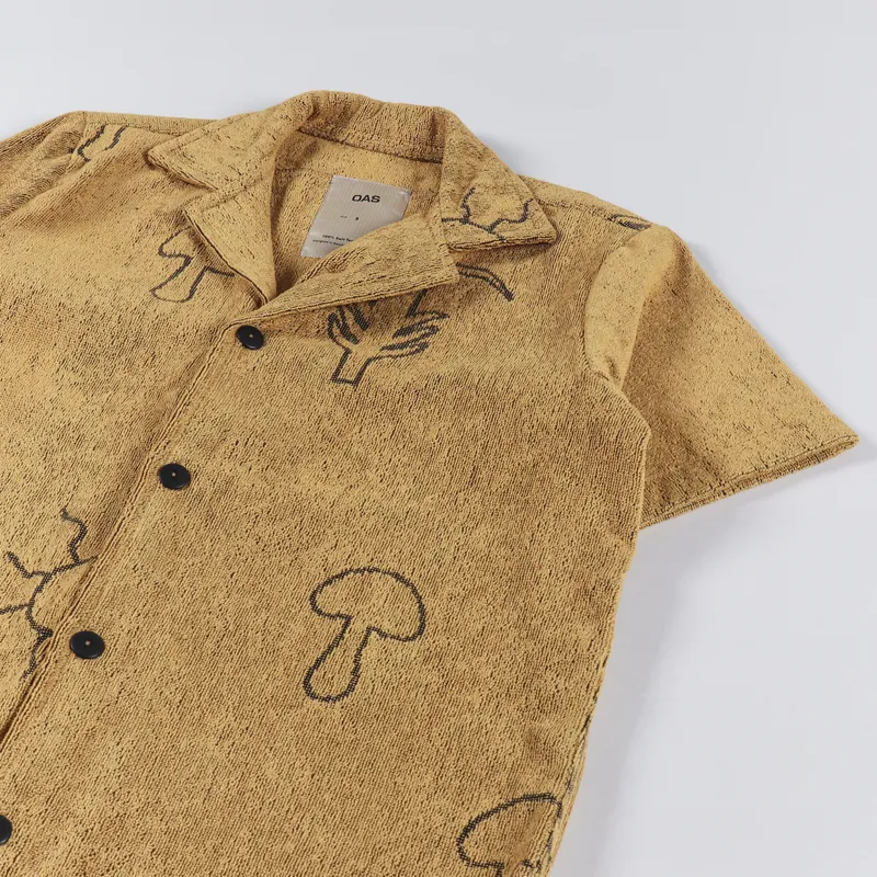 Oas Tattoo Cuba Terry Shirt Orange-2