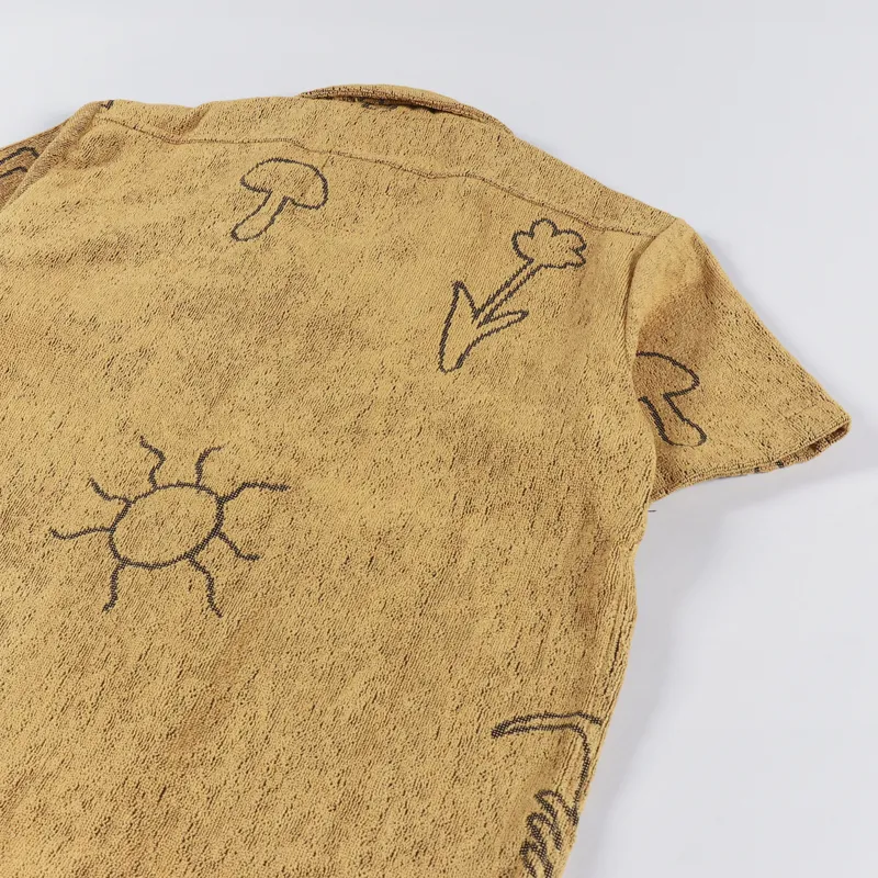 Oas Tattoo Cuba Terry Shirt Orange-5
