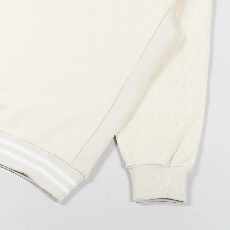 Dime Team Corduroy Crew Neck Sweat Cream-6