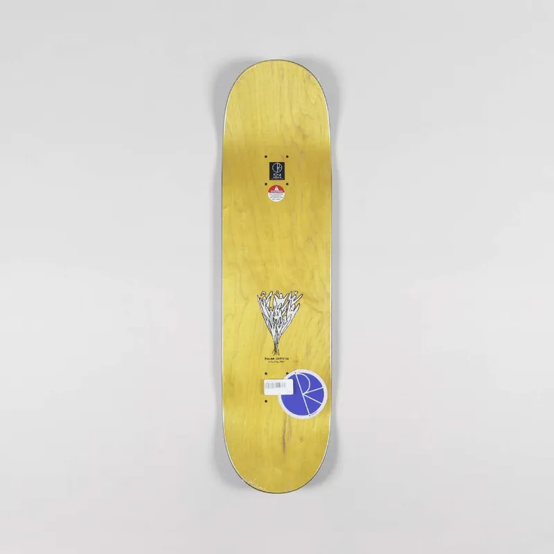 Polar Skate Co. Team Heaven Deck Blue 8.375 Inch-1